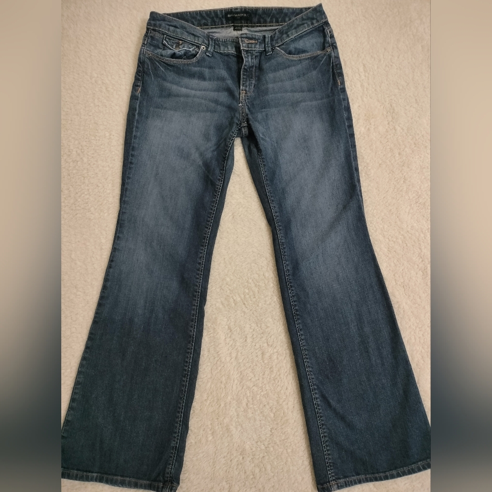 Banana Republic Mid Rise Flare Leg Jeans 28/6S